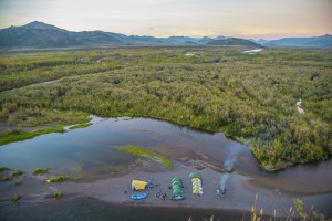 Camp on the upper Kanektok