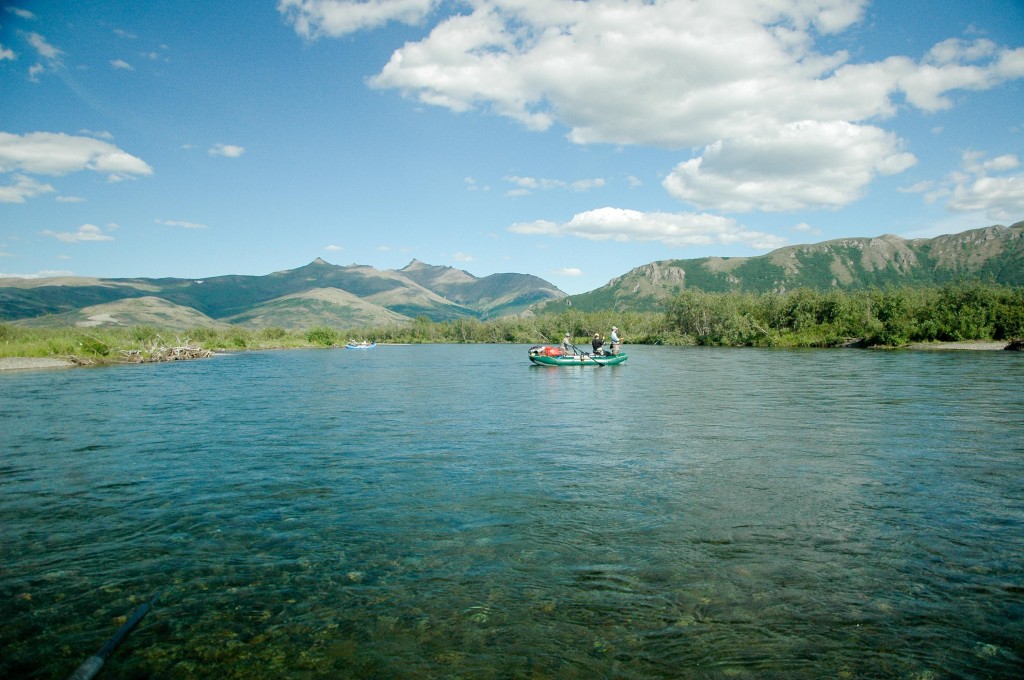 Kanektok Awesome raft clear water