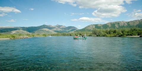 Kanektok Awesome raft clear water