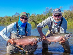 Doubled up on big Coho