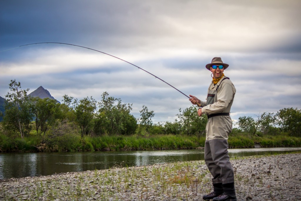 Fly Fishing Mouse patterns Alaska wilderness rainbow trout solitude adventure King Salmon Dolly Varden Char Coho Silvers