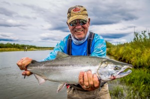 A bright Kanekok Coho