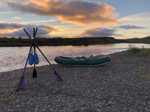 Sunset on the River