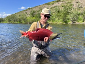 Spawning Color Sockeye